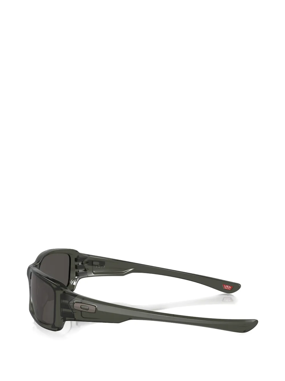 Oakley Fives Squared rectangle-frame sunglasses Grijs