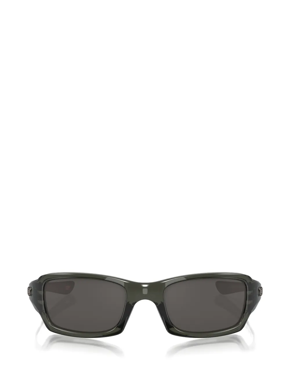 Oakley Fives Squared rectangle-frame sunglasses Grijs