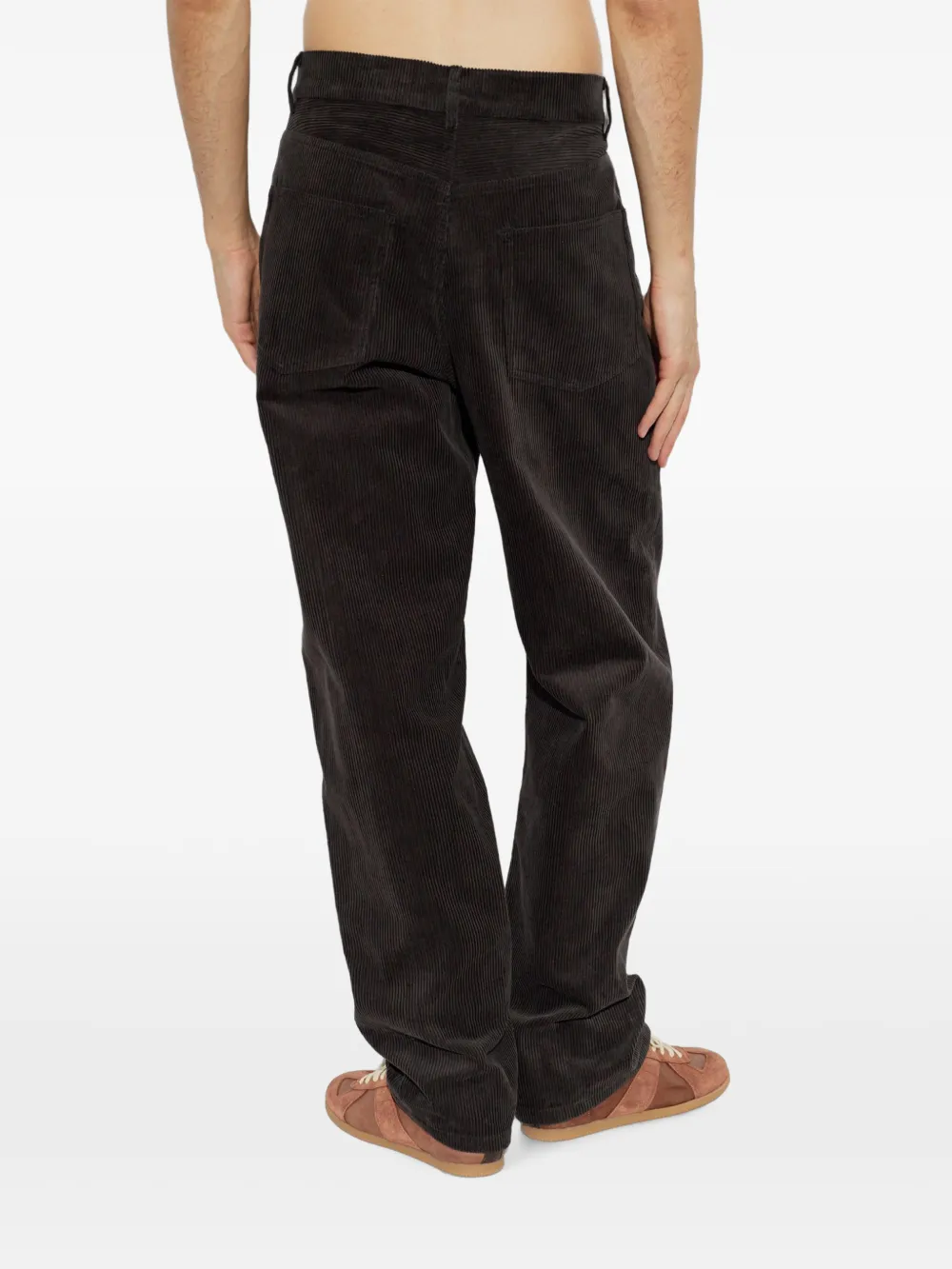 A.P.C. corduroy cotton jeans Zwart