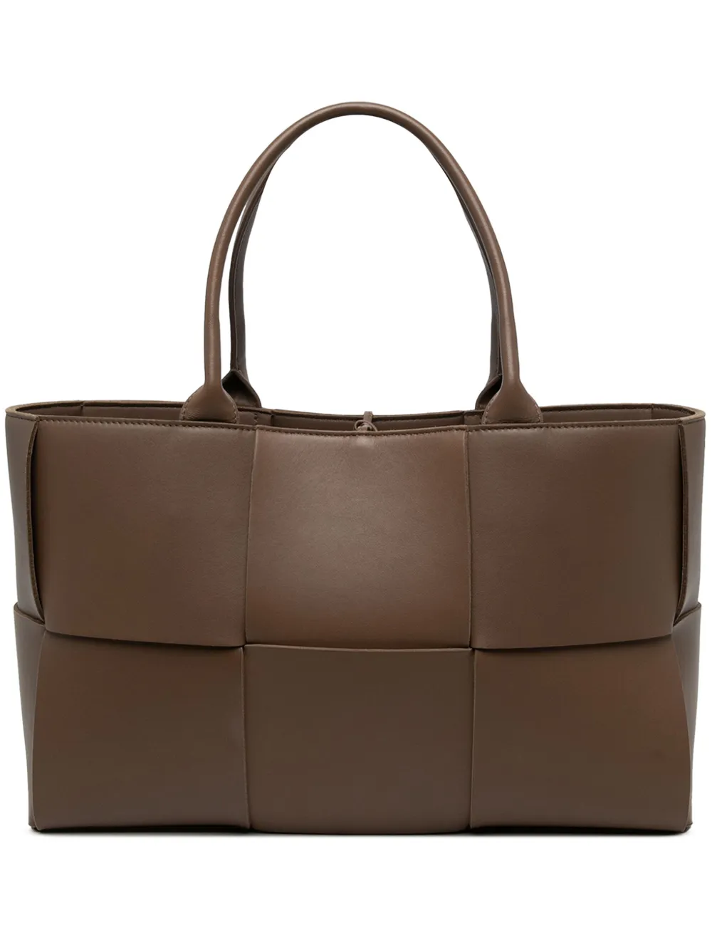 Bottega Veneta Pre-Owned 2012-2026 Medium Nappa Maxi Intrecciato Arco tote bag - Braun