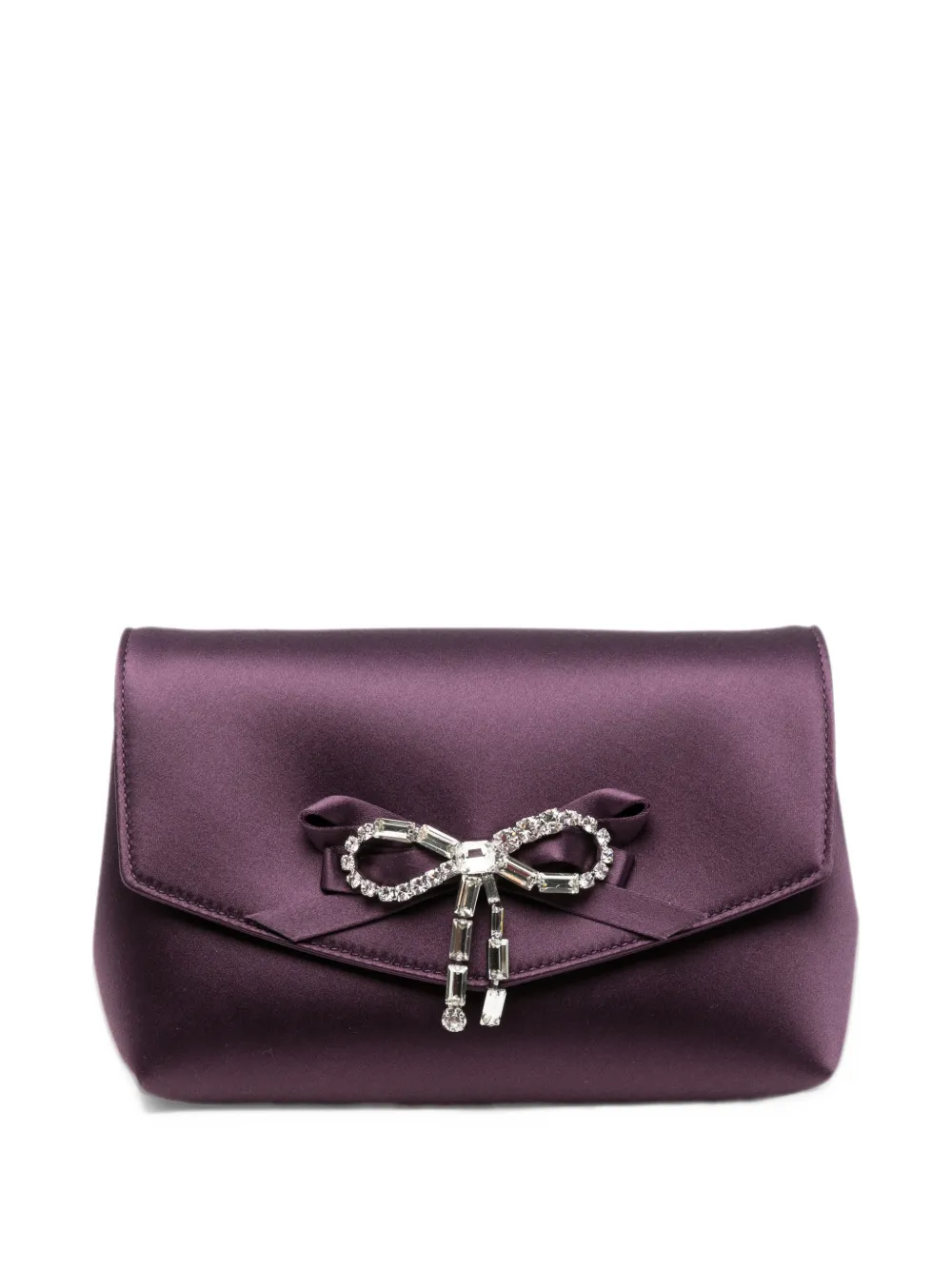 Jimmy Choo Soft Bow mini shoulder bag Paars