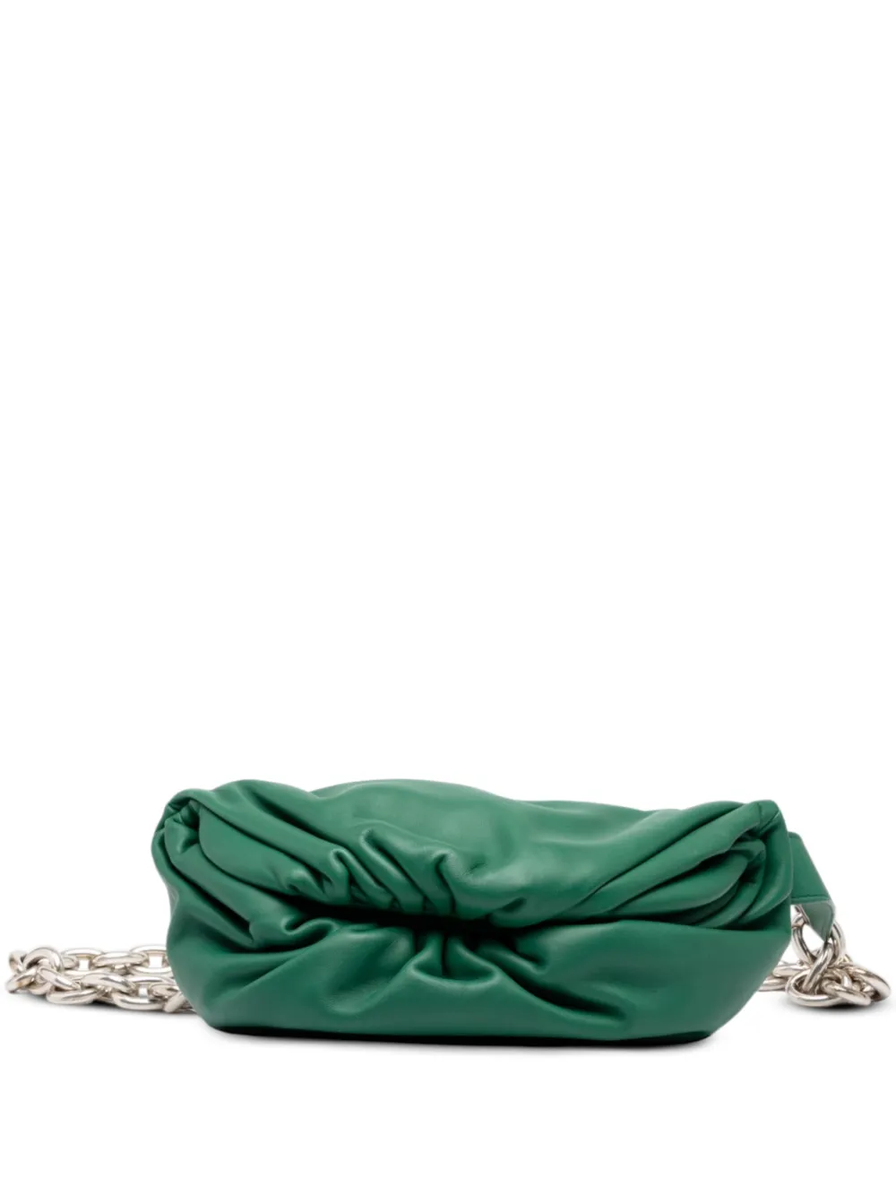 Bottega Veneta Pre-Owned 2012-2026 Lambskin Chain Pouch belt bag - Grün