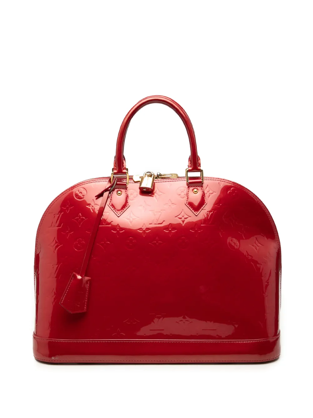 Louis Vuitton Pre-Owned 2013 Monogram Vernis Alma GM handbag - Rot