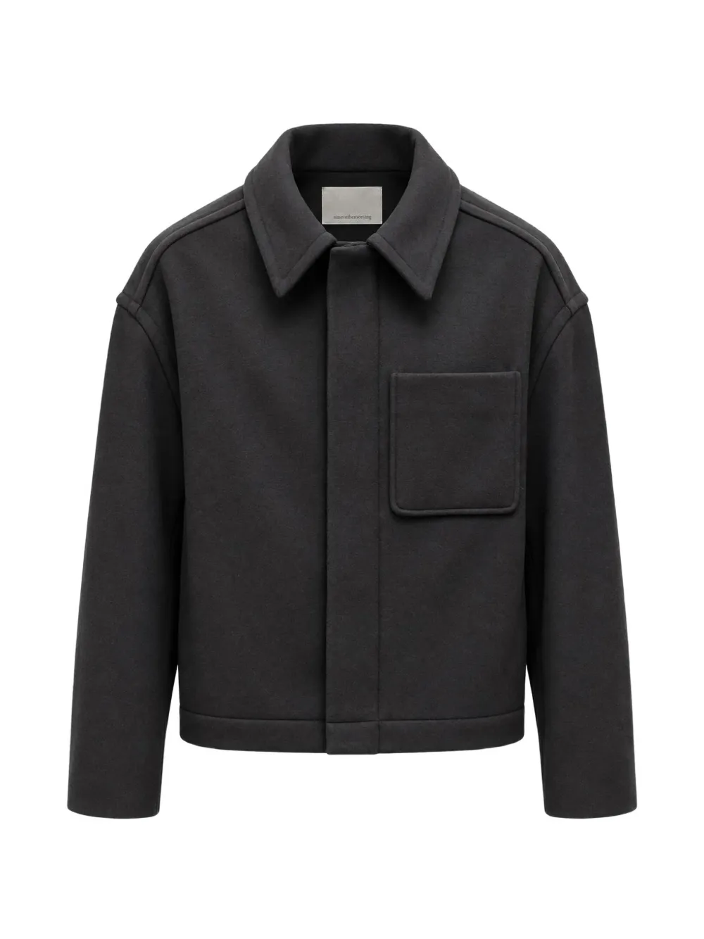 Nine In The Morning patch-pocket jacket Grijs