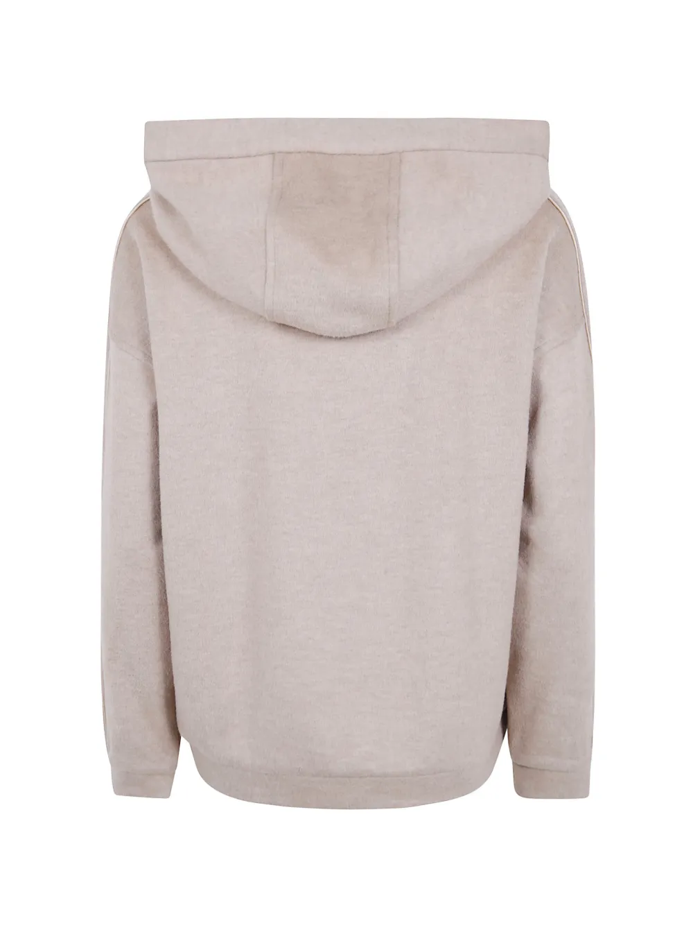 Weekend Max Mara Jersey sweater met capuchon Beige