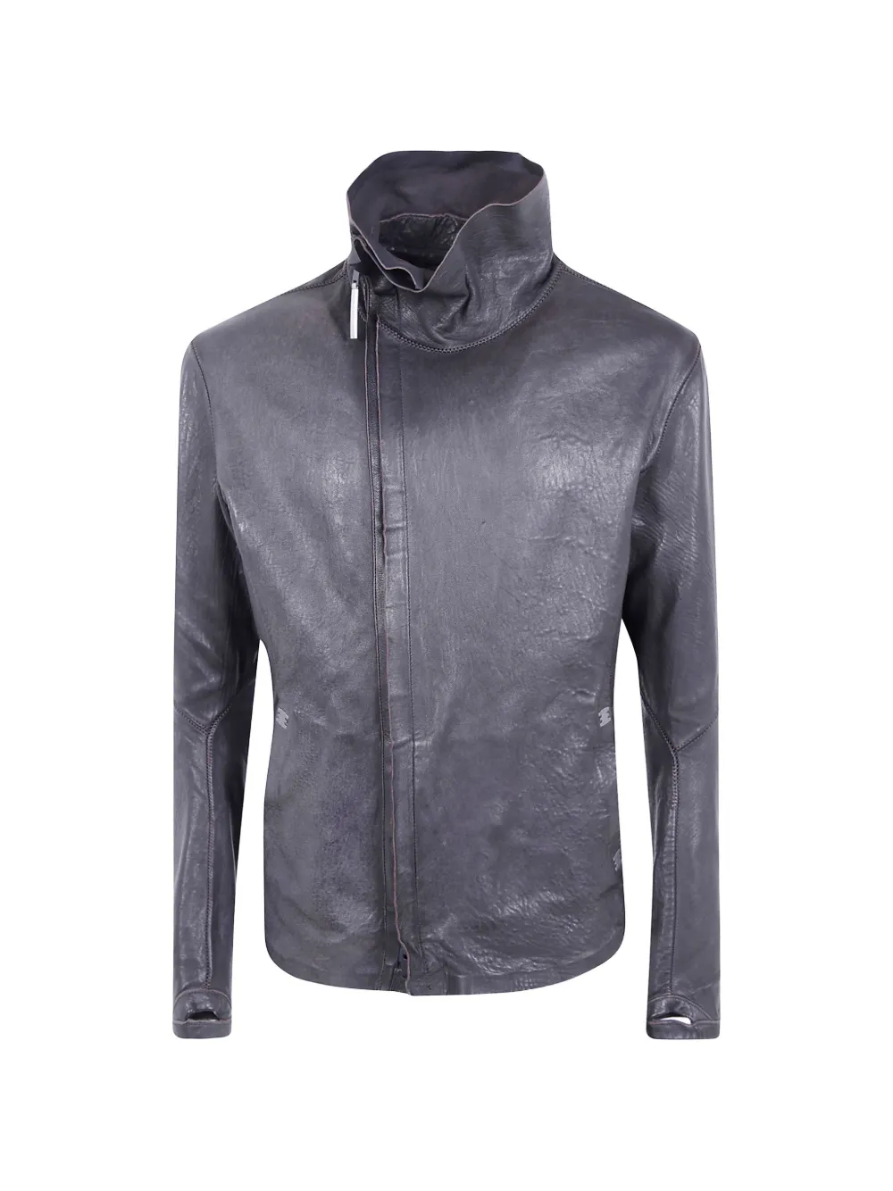 Isaac Sellam Experience Imparable leather jacket - Grigio
