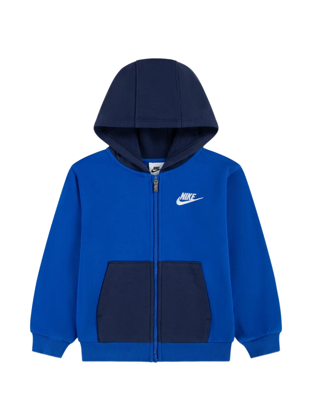 Nike Kids logo-print three-piece tracksuit Blauw
