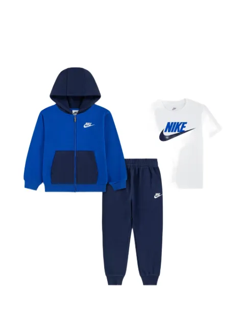 Nike Kids logo-print three-piece tracksuit