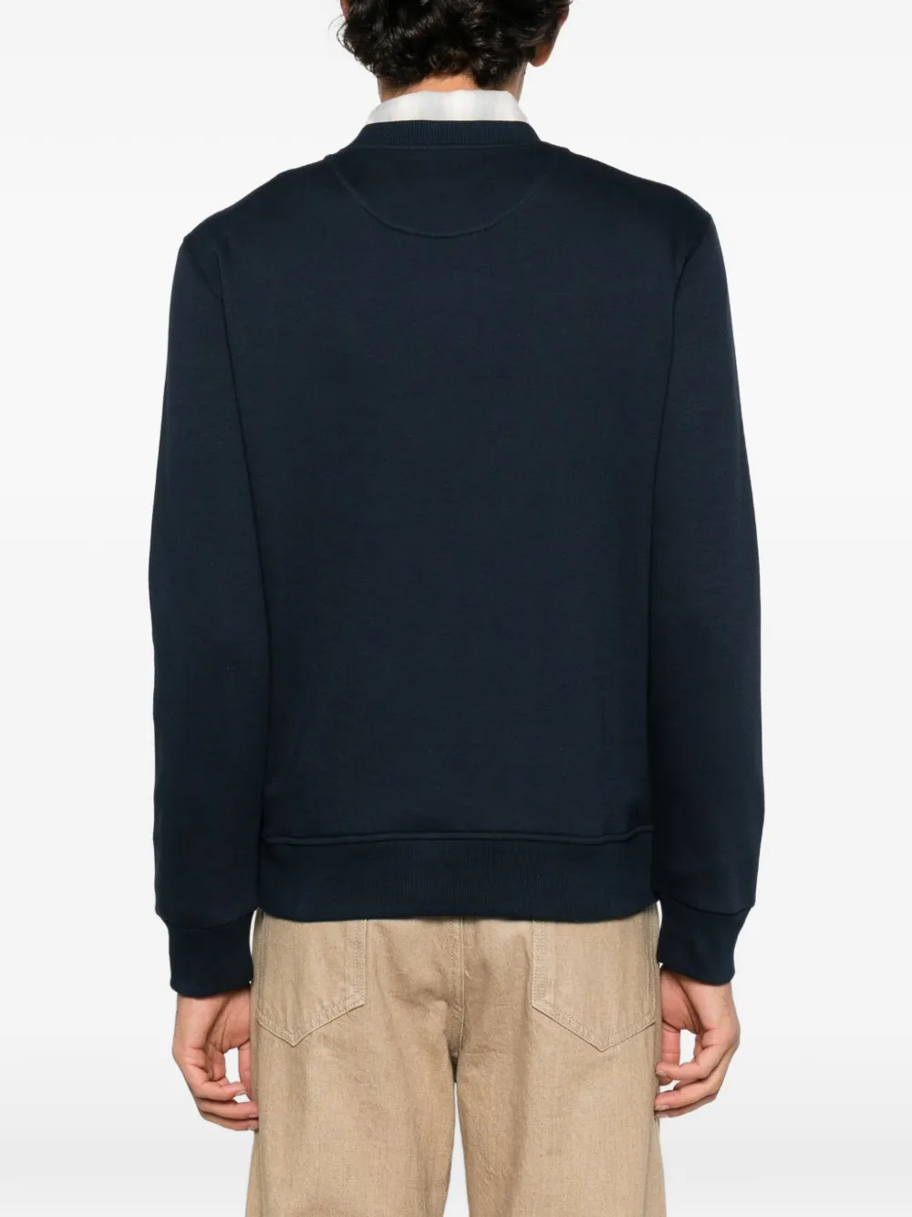 ETRO Pegaso embroidered sweatshirt Blauw