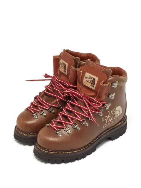 Gucci Pre-Owned x The North Face hiking boots