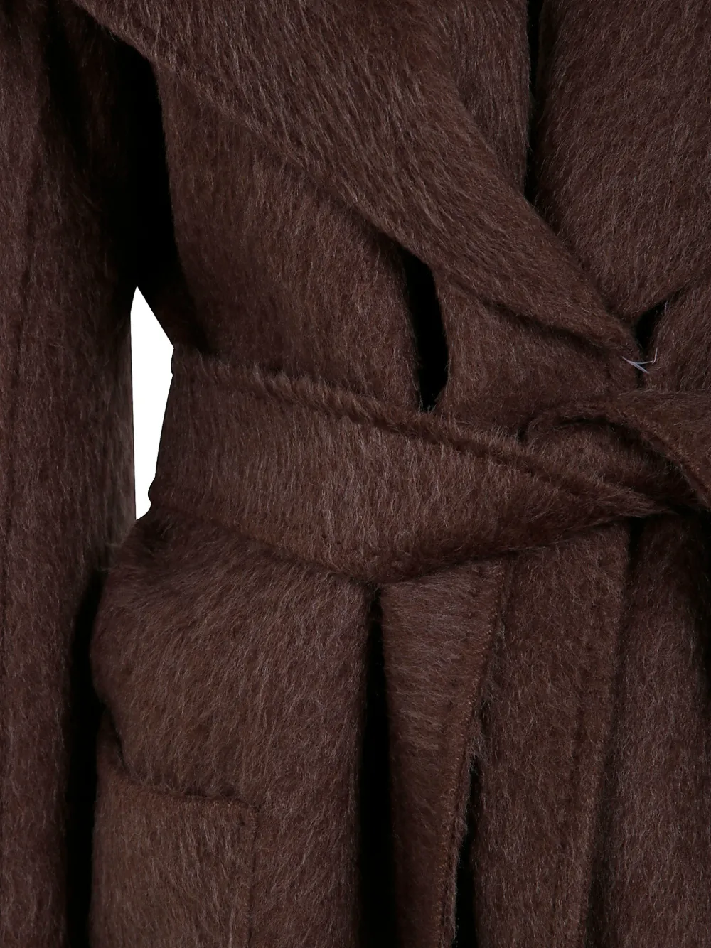 Max Mara Mantel met capuchon Bruin