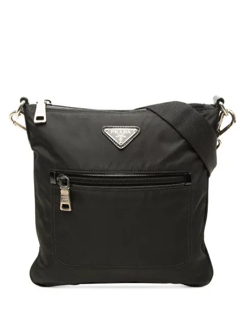 Prada Pre-Owned 2013-2026 Tessuto Zip Top crossbody bag