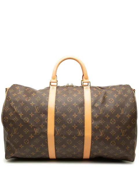 Louis Vuitton Pre-Owned 2000 Monogram Keepall Bandouliere 50 travel bag
