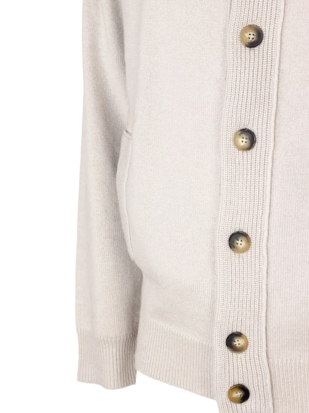 Kangra Vest met knopen Beige