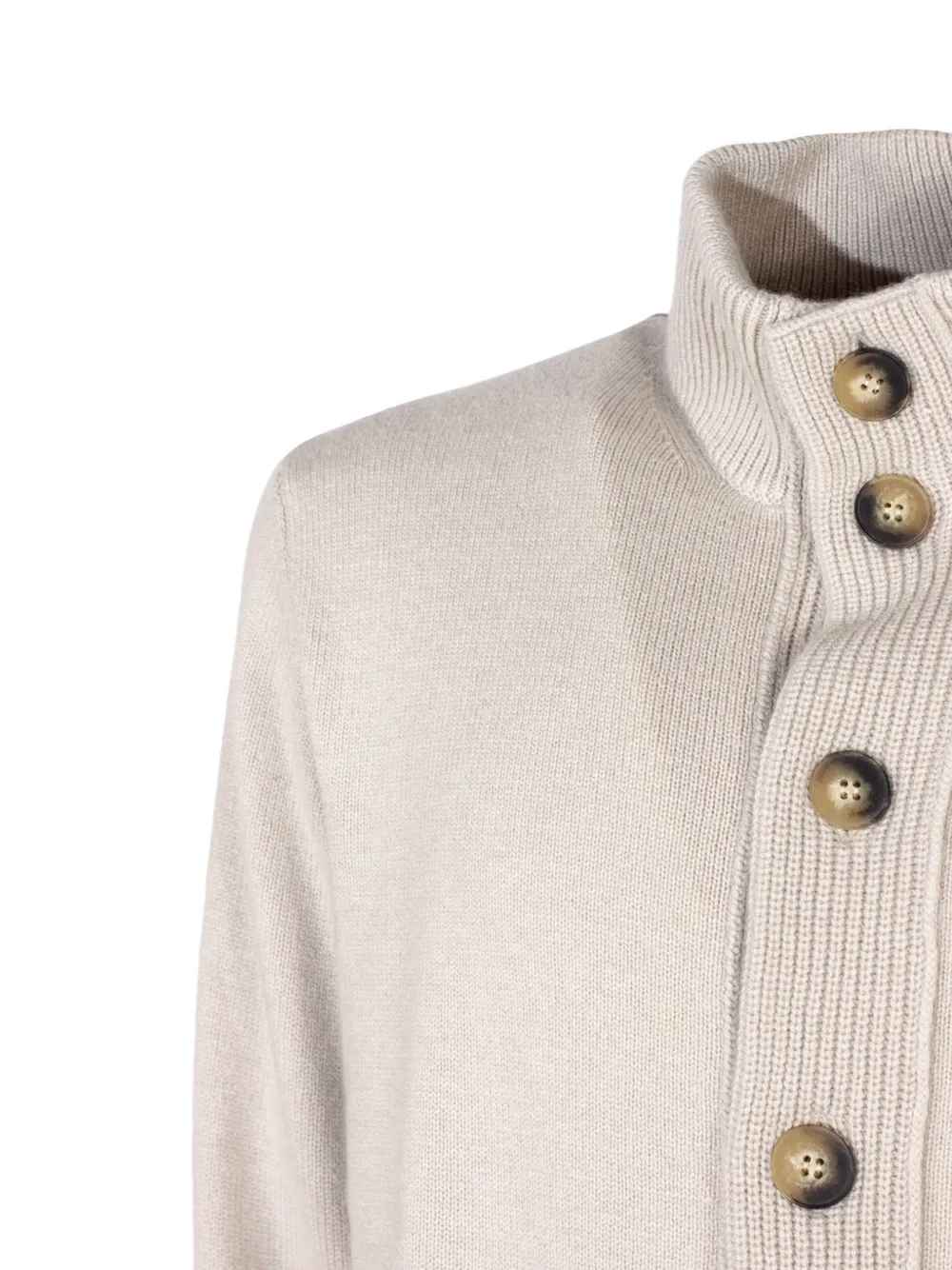 Kangra Vest met knopen Beige