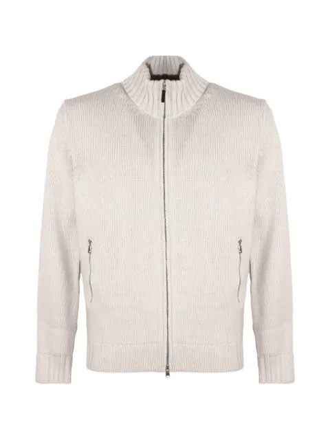 Kangra ribbed-knit virgin-wool cardigan