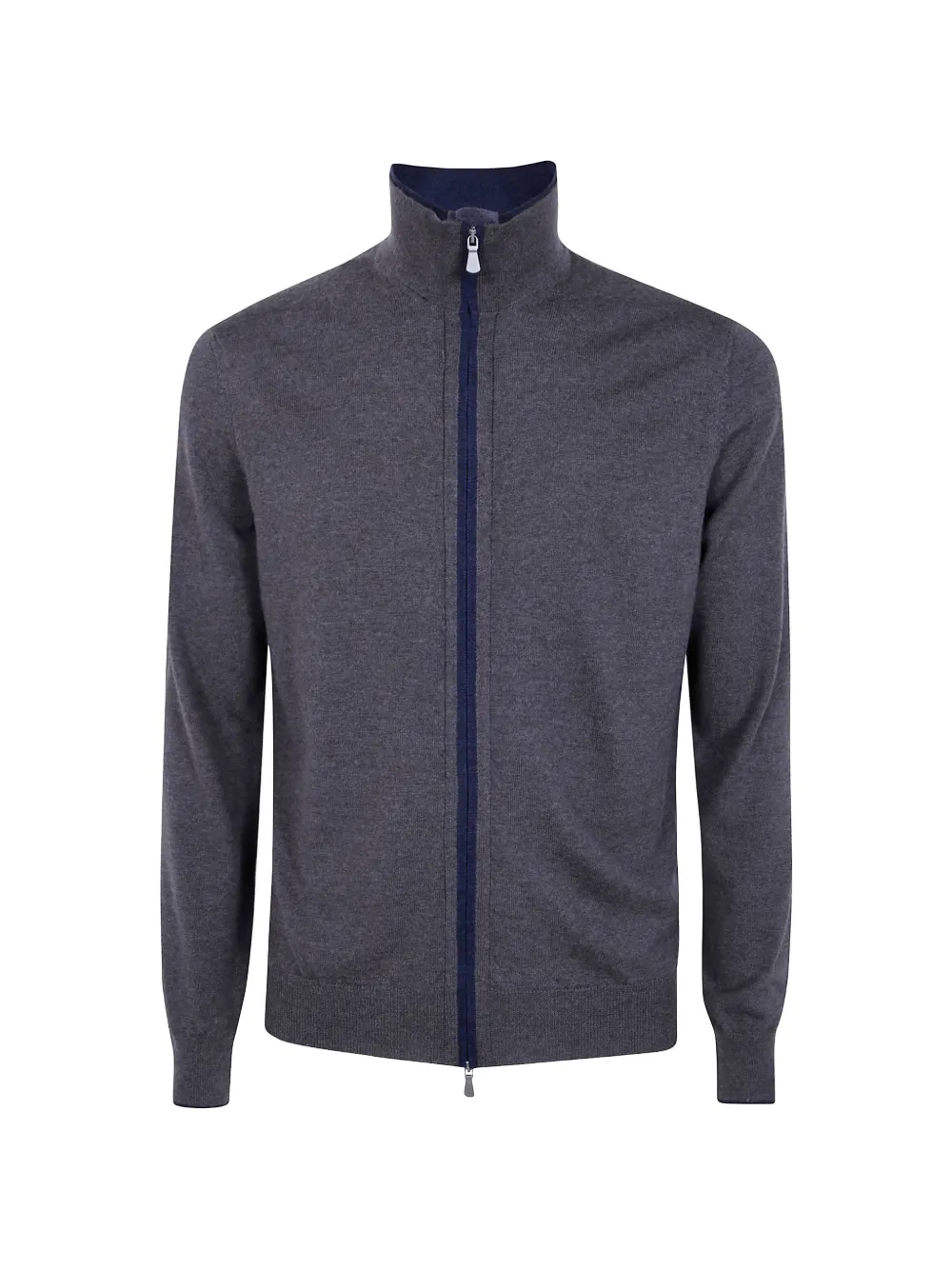 Gran Sasso zip-up cardigan - Grigio