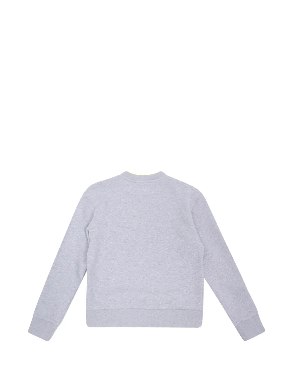 Fendi Kids embroidered-logo sweatshirt Grijs