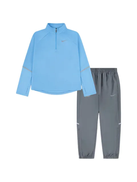 Nike Kids Miler Dri-FIT logo-print tracksuit