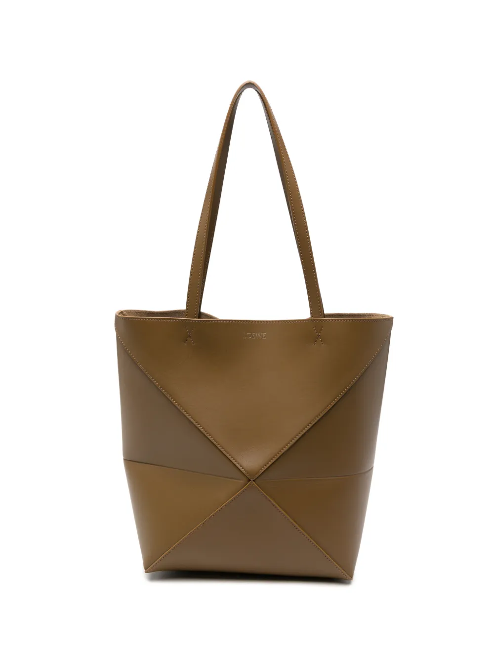 LOEWE Puzzle leather shoulder bag - Toni neutri
