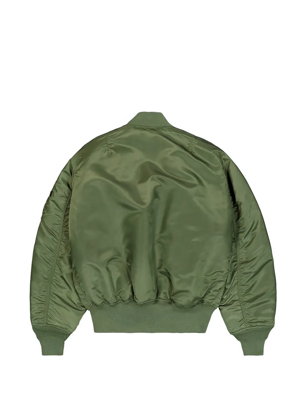 Alpha Industries MA-1 Heritage logo-tag bomber jacket Groen