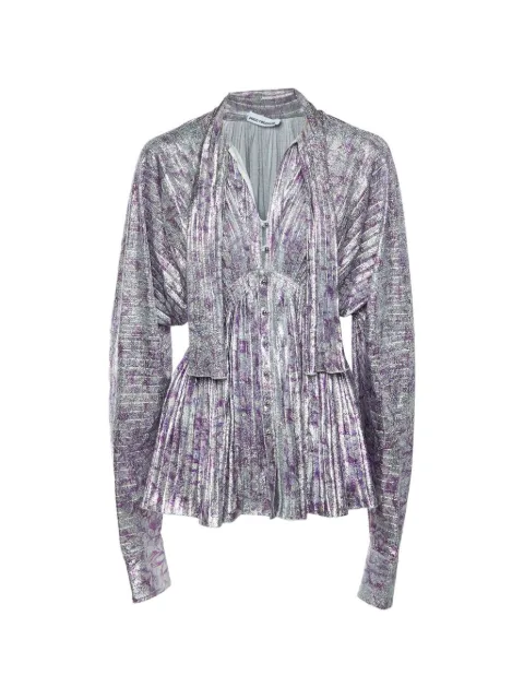 Paco Rabanne Pre-Owned floral peplum top
