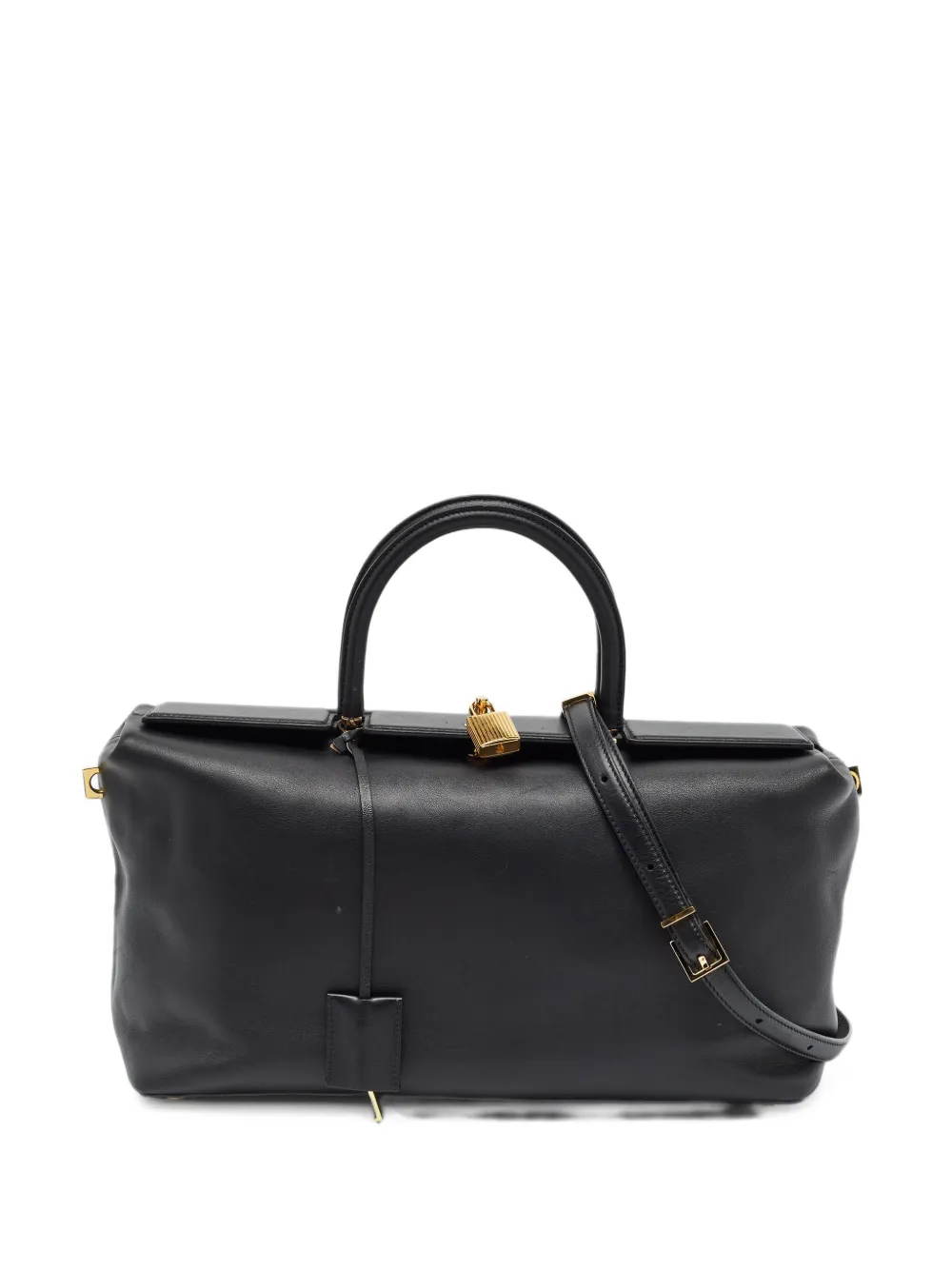 Tom Ford Vintage Medium India padlock tote bag - Black