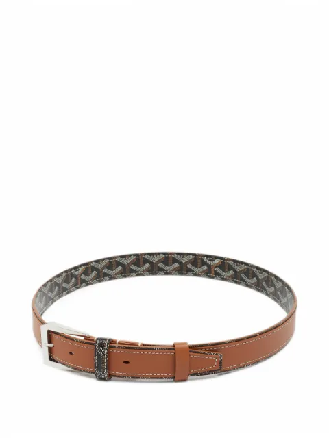 Goyard Pre-Owned 2024 Fregate Goyardine buckle belt