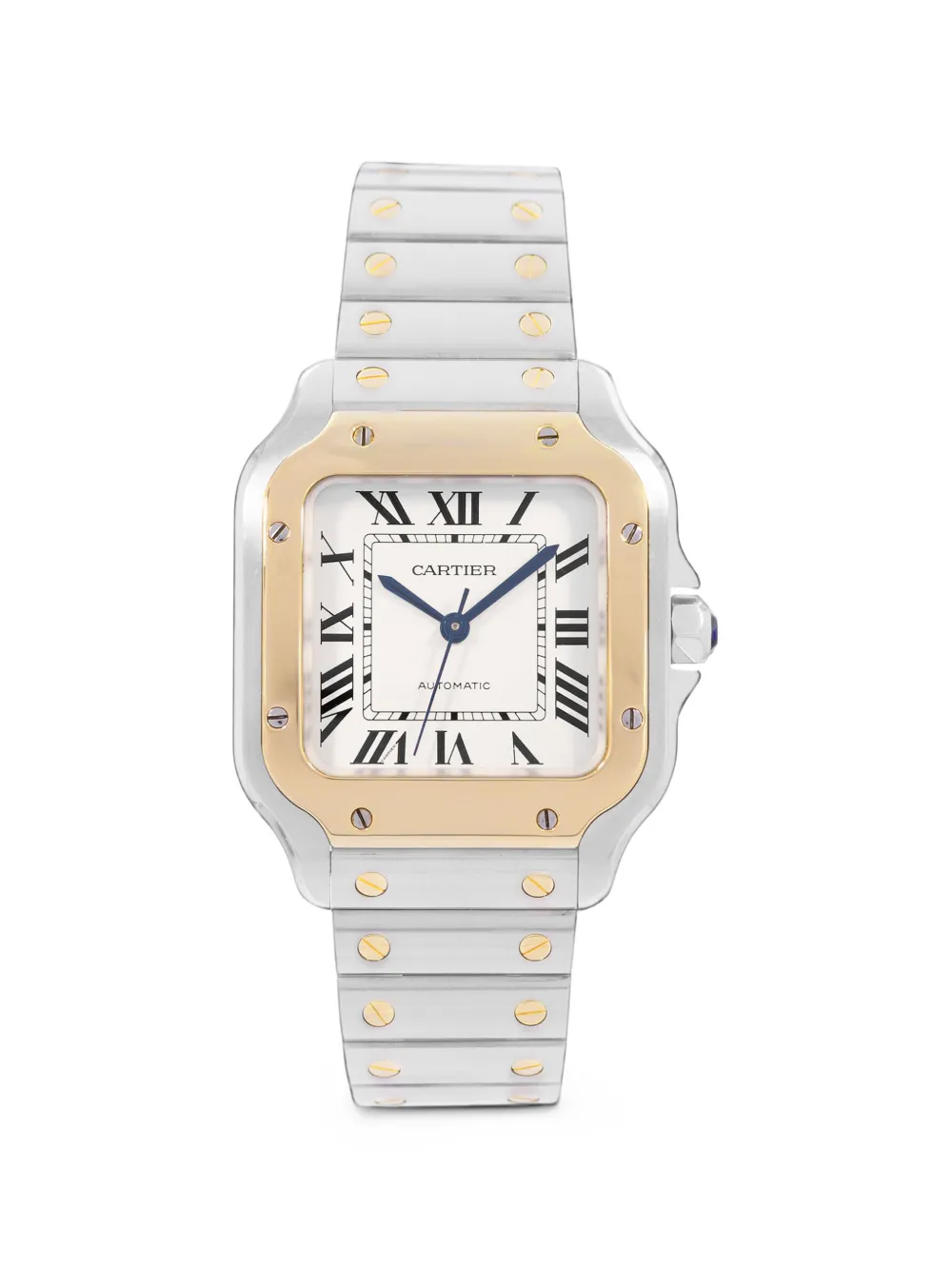 Cartier 2021 Santos 35mm watch - Weiß