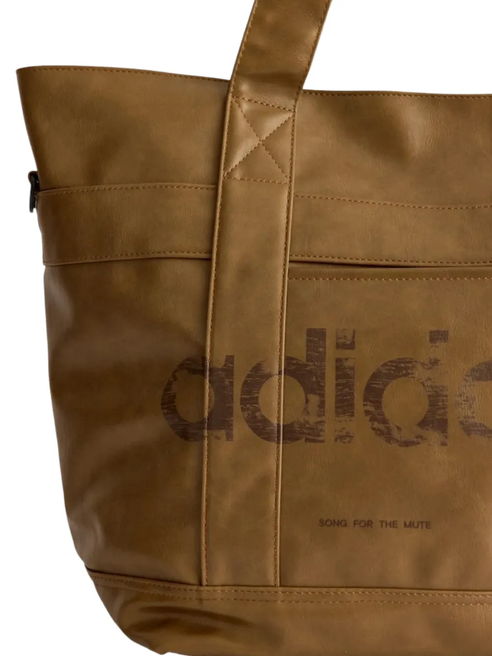 Song For The Mute x Adidas logo-print shoulder bag Bruin
