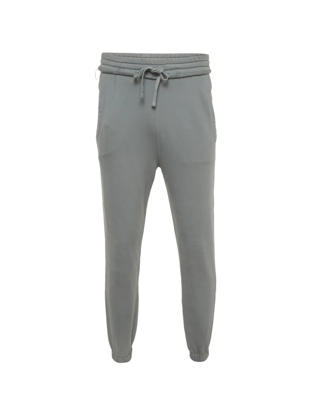 Miu Miu Pre-Owned 2023 cotton knitted track pants - Grigio
