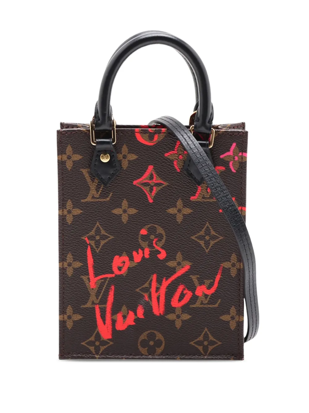 Louis Vuitton Pre-Owned 2021-2026 Monogram Fall in Love Petit Sac satchel - Braun