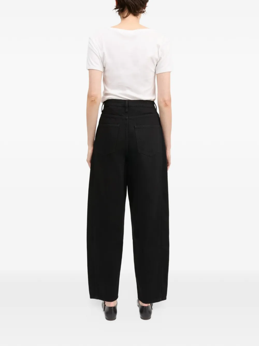 Skall Studio Bille barrel jeans Zwart