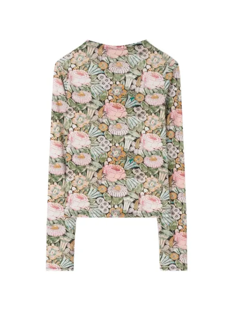 Rodebjer The Karlai floral-print long-sleeve top