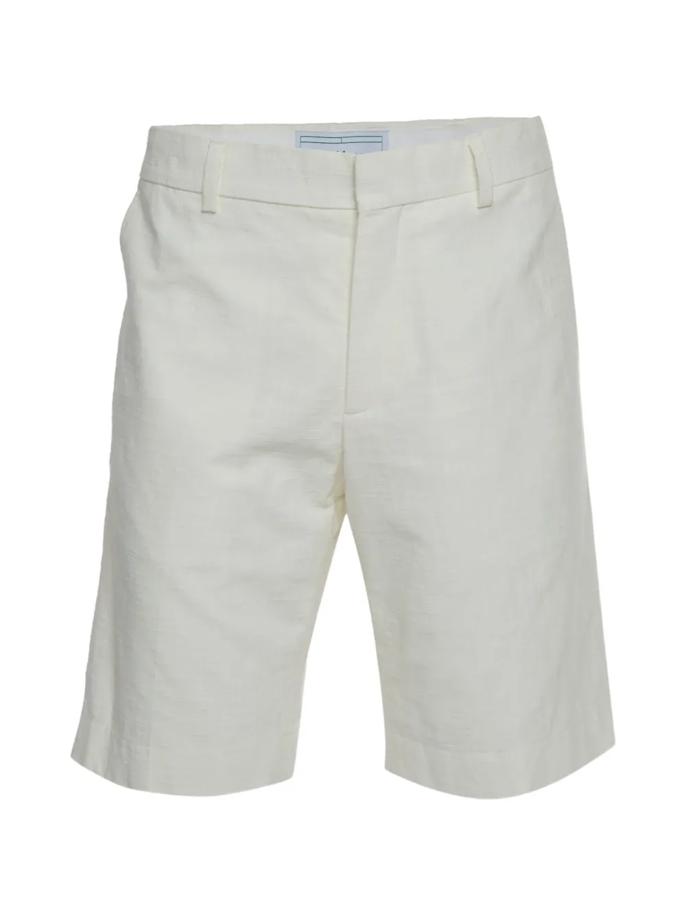Casablanca slub Bermuda shorts - Bianco