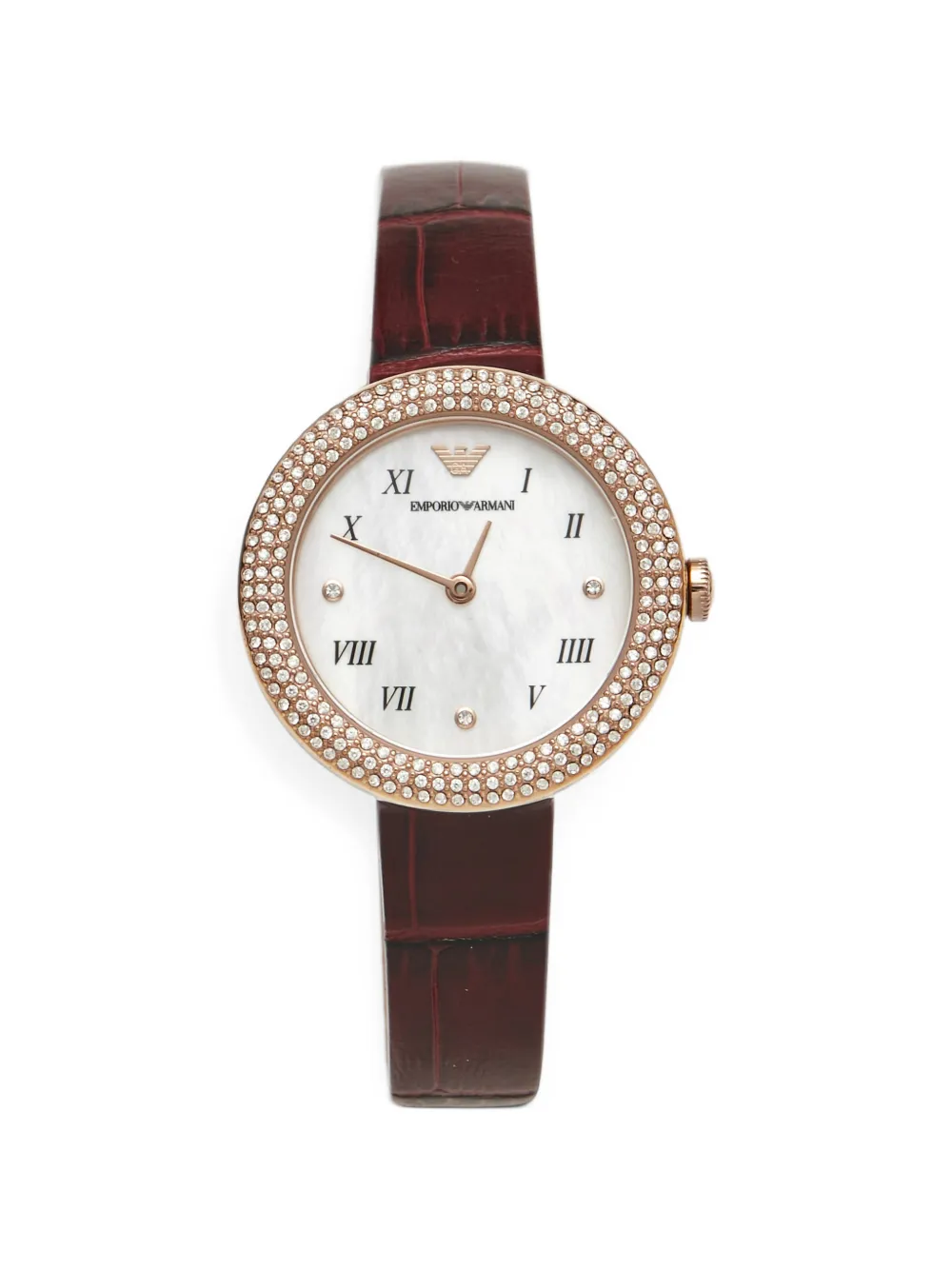 Emporio Armani Pre-Owned Classic 30mm watch - Bianco
