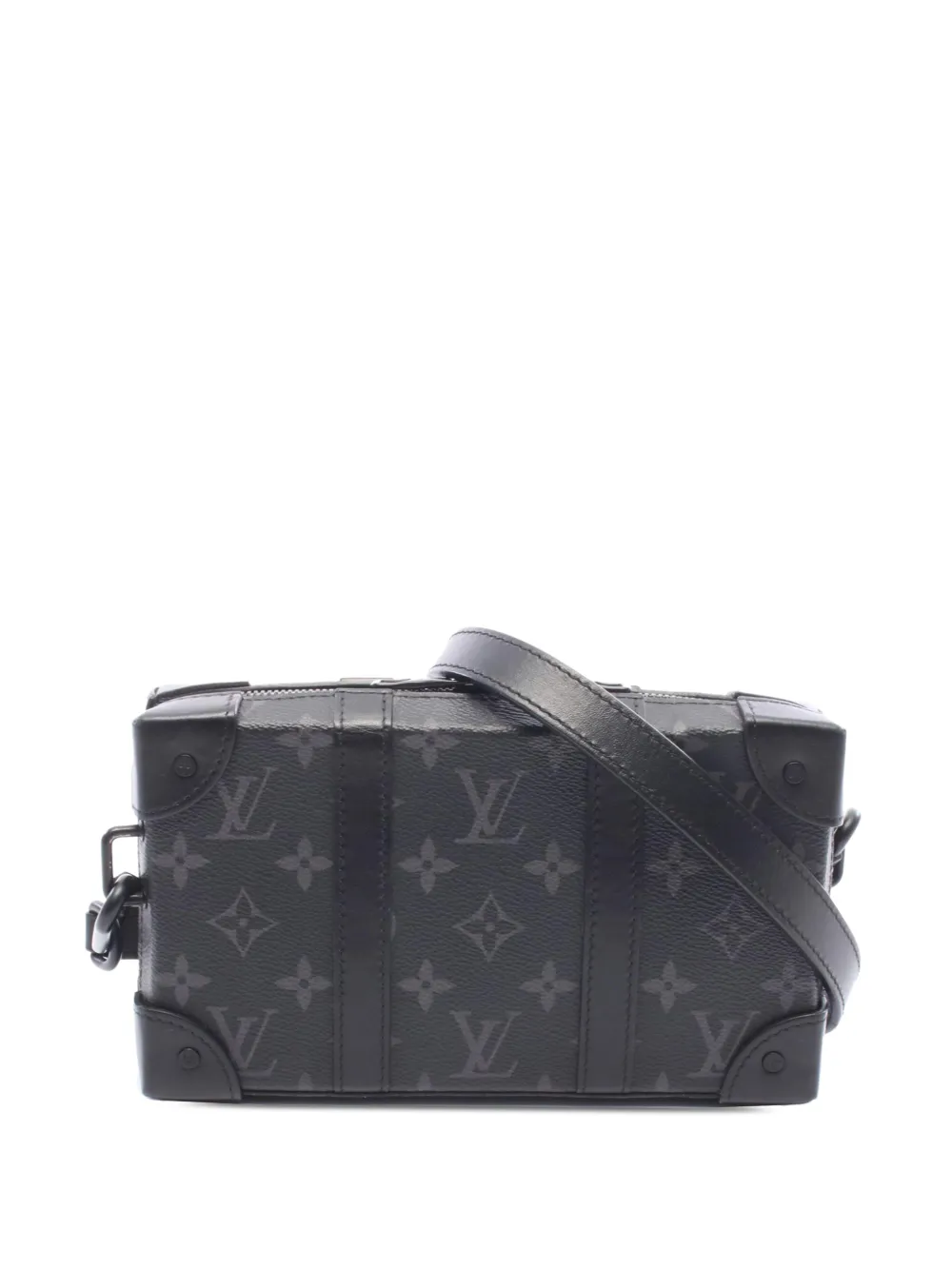Louis Vuitton Pre-Owned 2010-2026 Monogram Eclipse Soft Trunk Wallet crossbody bag - Nero