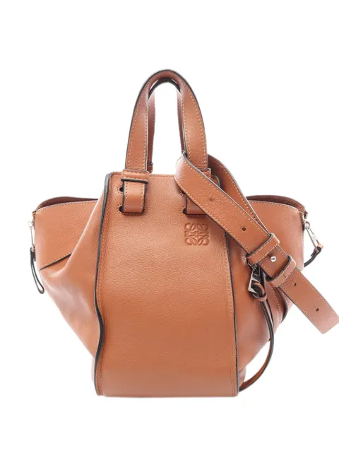 Loewe Pre-Owned 2000-2026 Small Leather Hammock satchel