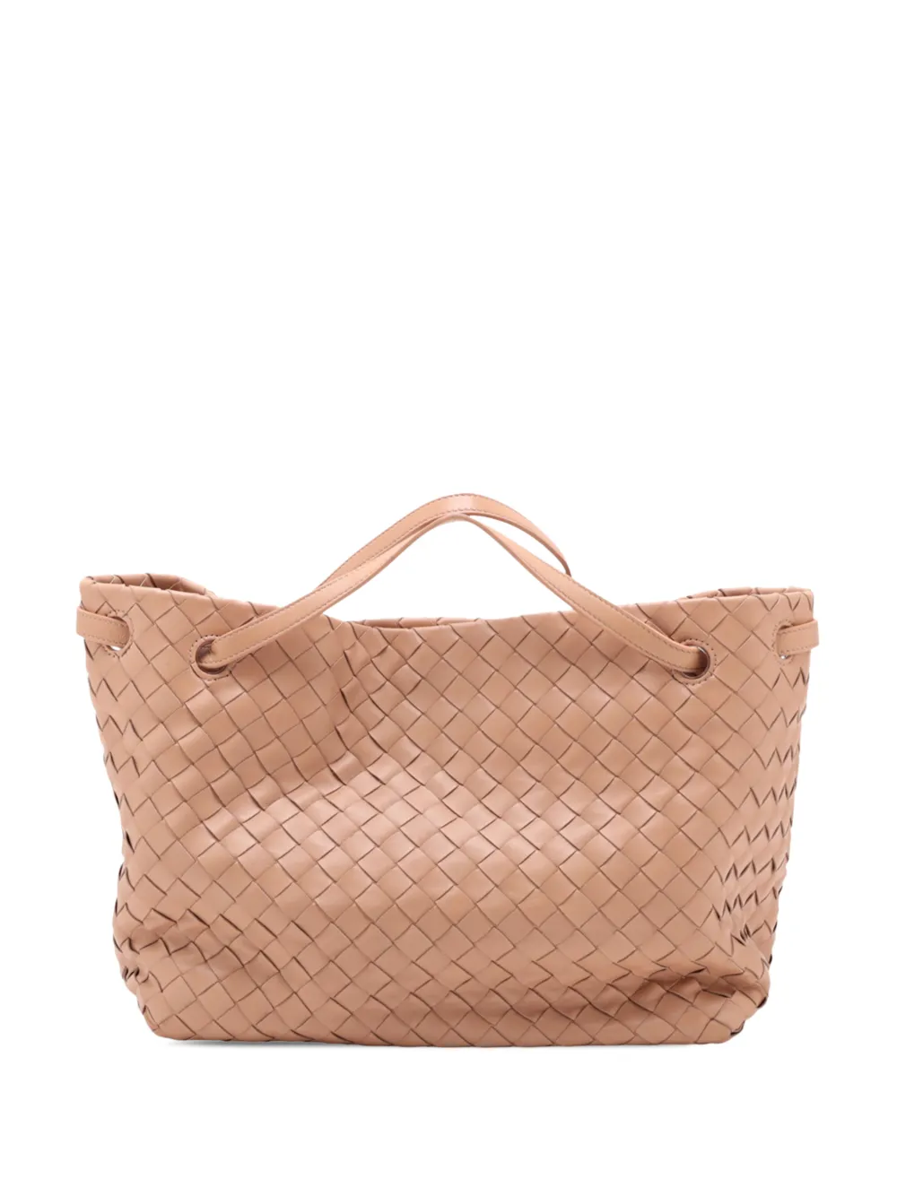 Bottega Veneta Pre-Owned 2012-2026 Nappa Intrecciato tote bag - Nude