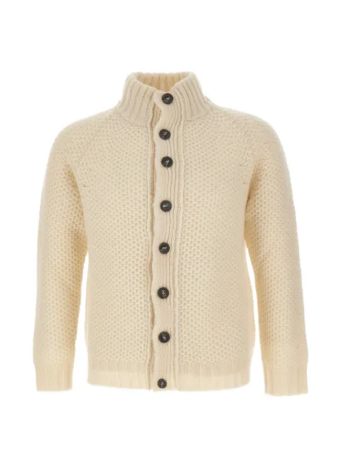 ALPHA STUDIO honeycomb-weave cardigan