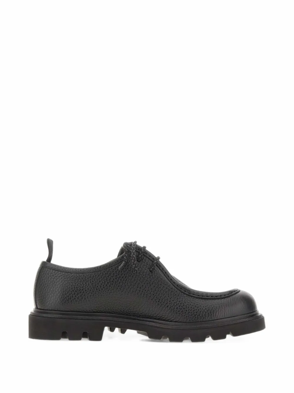 Fabi Fabi tumbled-finish lug-sole Derby shoes - Schwarz