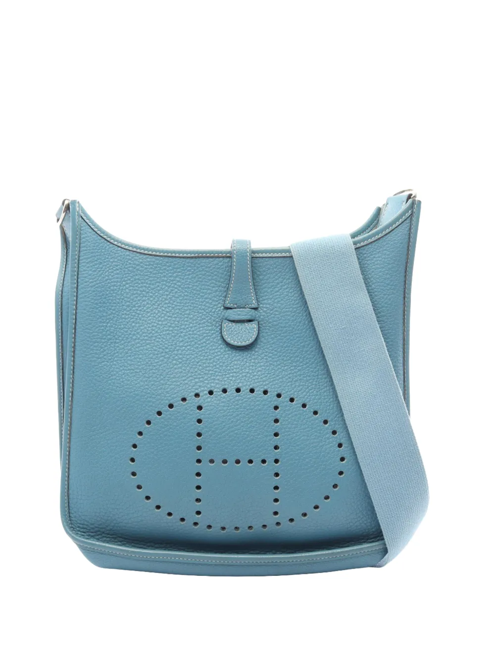 Hermès Pre-Owned 2005 Clemence Evelyne II PM crossbody bag - Blau
