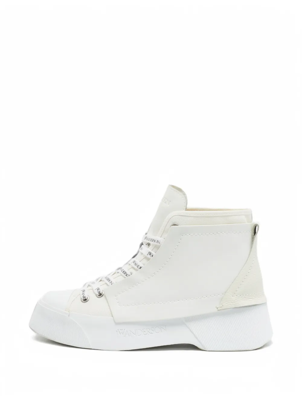 JW Anderson baskets montantes - Blanc JW Anderson baskets montantes - Blanc
