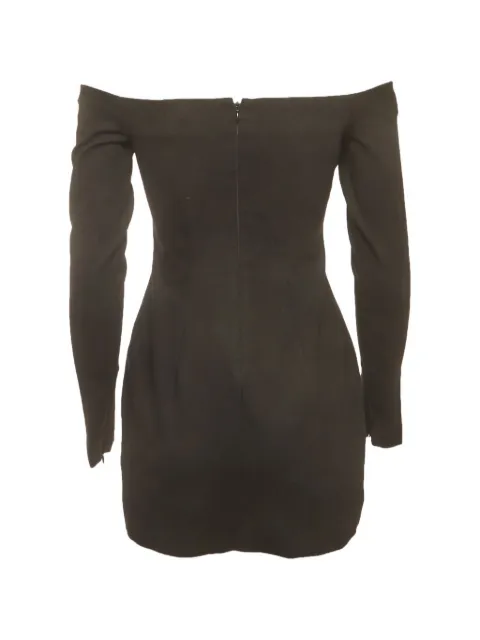 AREA crystal-embellished mini dress