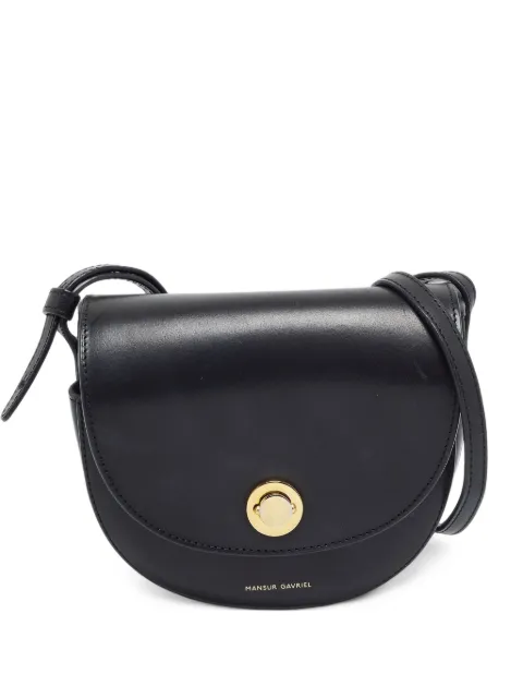 Mansur Gavriel turn-lock Saddle crossbody bag