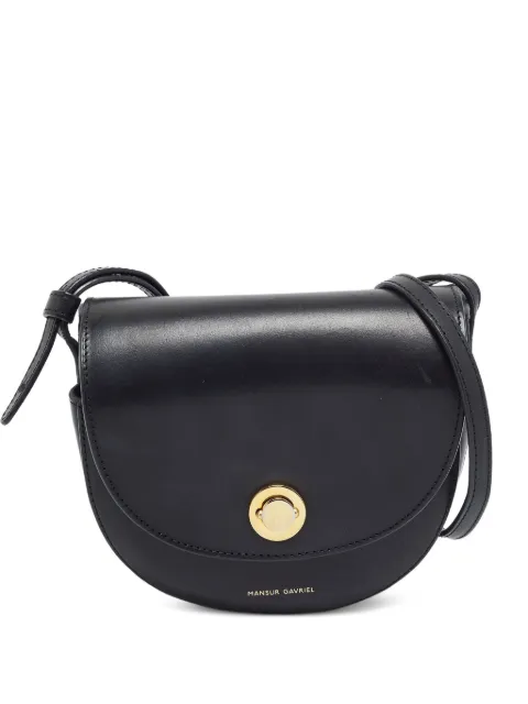 Mansur Gavriel turn-lock Saddle crossbody bag