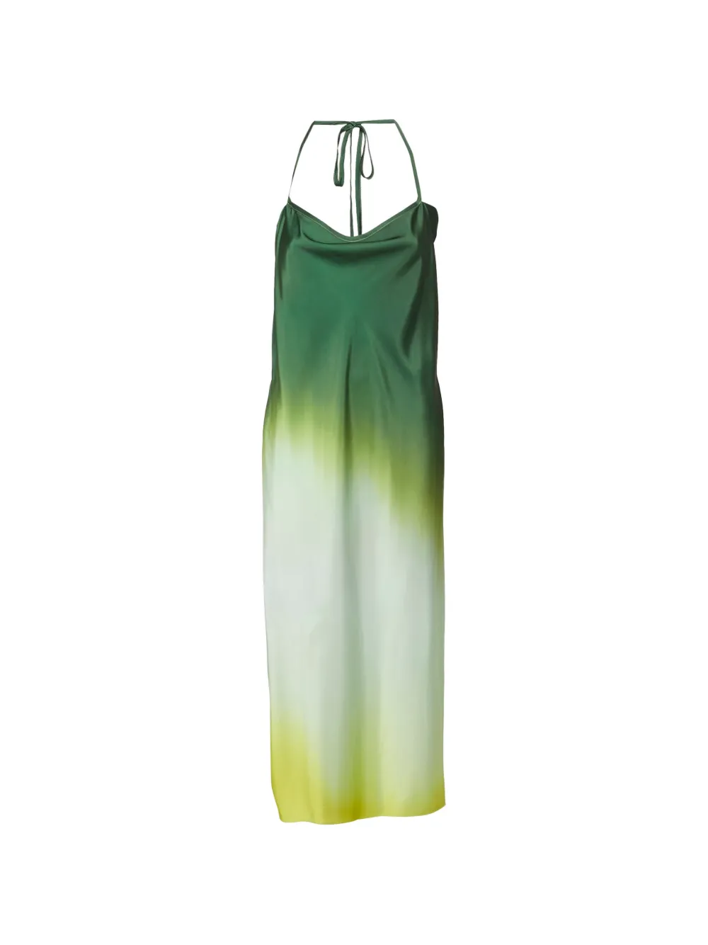 RAT & BOA tie-fastening midi dress - Green