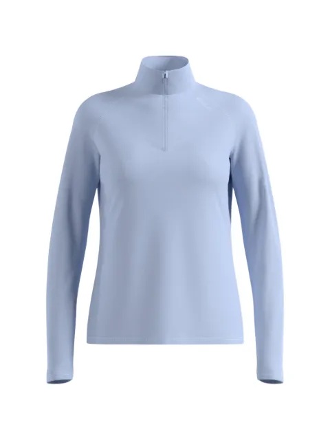 ODLO raglan-sleeve half-zip top