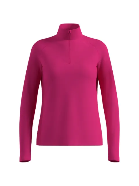 ODLO quarter-zip raglan-sleeve top