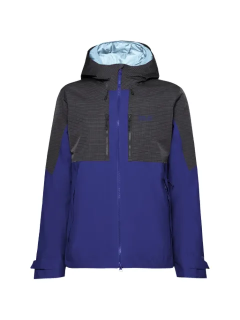 JACK WOLFSKIN hooded panelled jacket